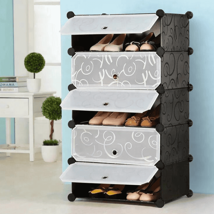 Portable Shoe storage Rack, Shoes Cabinet for Space Saving, DIY Slippers Tower Rack, Storage Cabinet Stand for Footwear Portable Shoe storage Rack, Shoes Cabinet for Space Saving, DIY Slippers Tower Rack, Storage Cabinet Stand for Footwear